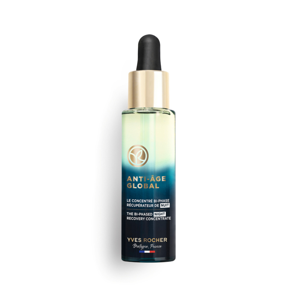 Yves Rocher Anti-Âge Global Dvojfázové regeneračné sérum na noc 30 ml