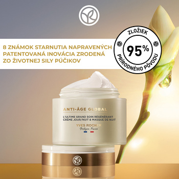 YVES ROCHER Anti-âge Global Vysoko regeneračná starostlivosť 75 ml (Prírodné pleťové peelingy a masky) - Prírodné - obrázok 2/4