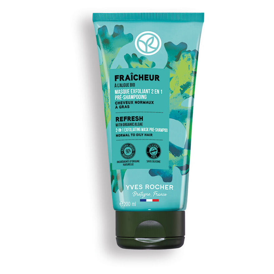 YVES ROCHER Detoxikačná maska a peeling 2 v 1 200 ml kúpite na Mojalekaren.sk