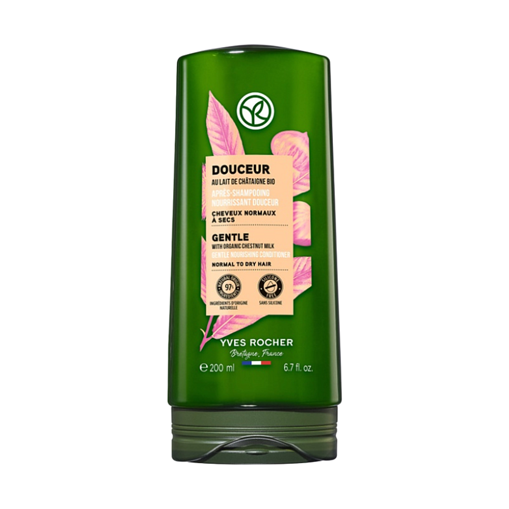 YVES ROCHER Jemný kondicionér s bio gaštanovým mliekom 200 ml