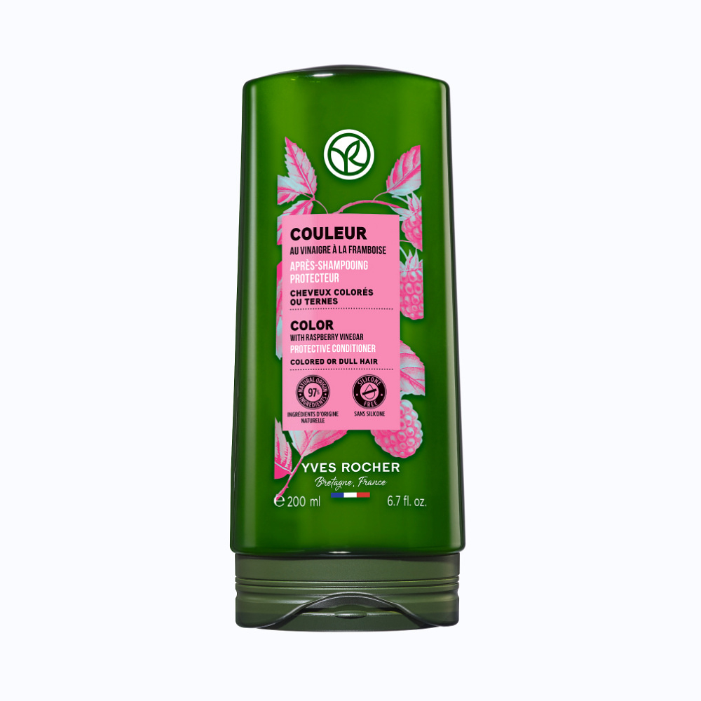 YVES ROCHER Kondicionér na farbené vlasy s malinovým octom 200 ml