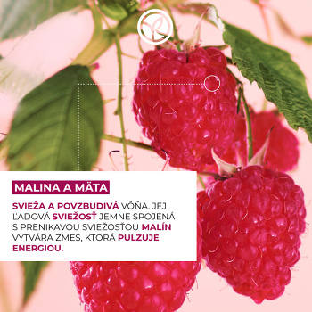 YVES ROCHER Malina &amp; mäta sprchový gél 400 ml