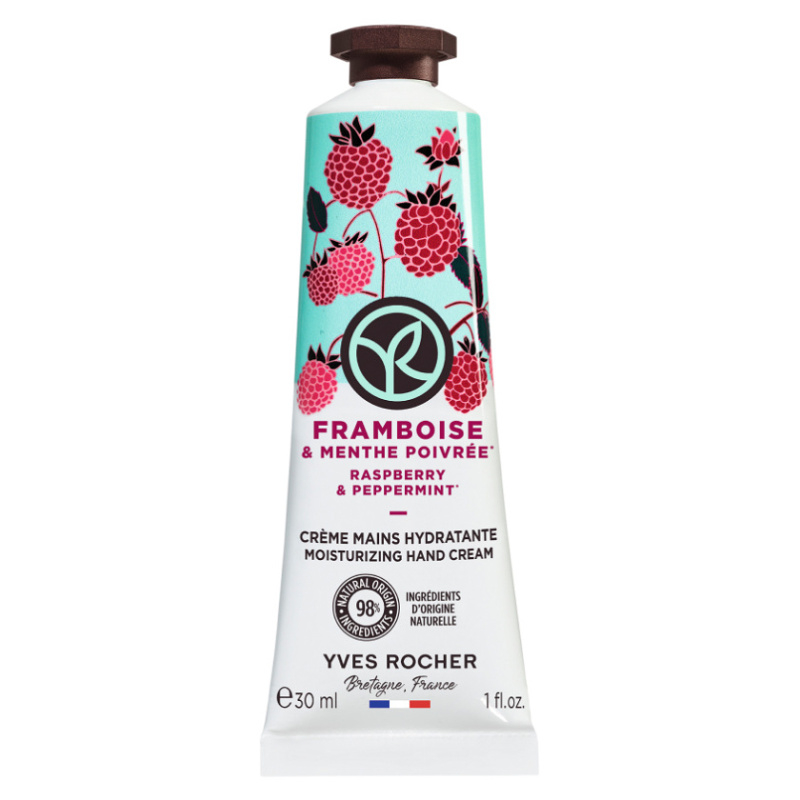 YVES ROCHER Malina & mäta krém na ruky 30 ml