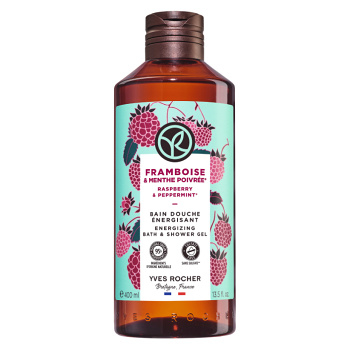 YVES ROCHER Malina &amp; mäta sprchový gél 400 ml