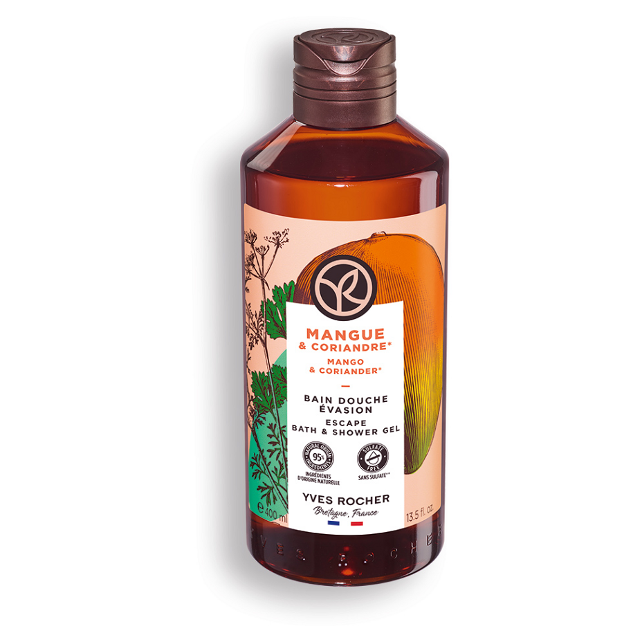 YVES ROCHER Sprchovací gél Mango & koriander 400 ml kúpite na Mojalekaren.sk