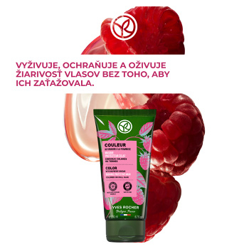 YVES ROCHER Maska na farbené vlasy 200 ml (Prírodná vlasová regenerácia) - Prírodné - obrázok 2/4