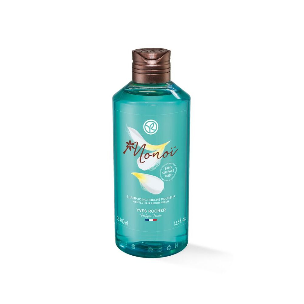 YVES ROCHER Sprchový gél na telo a vlasy Monoi de Tahiti 400 ml