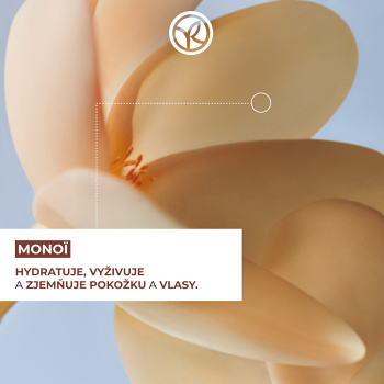 Yves Rocher Monoi Sprchový gél na telo a vlasy 400 ml