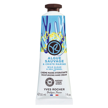 YVES ROCHER Morská riasa & motar prímorský krém na ruky 30 ml (Prírodná starostlivosť o ruky a nohy) - Hydratačný