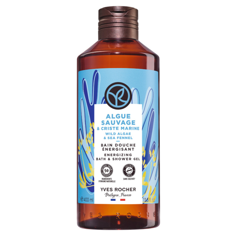 YVES ROCHER Morská riasa & motar prímorský sprchový gél 400 ml kúpite na Mojalekaren.sk