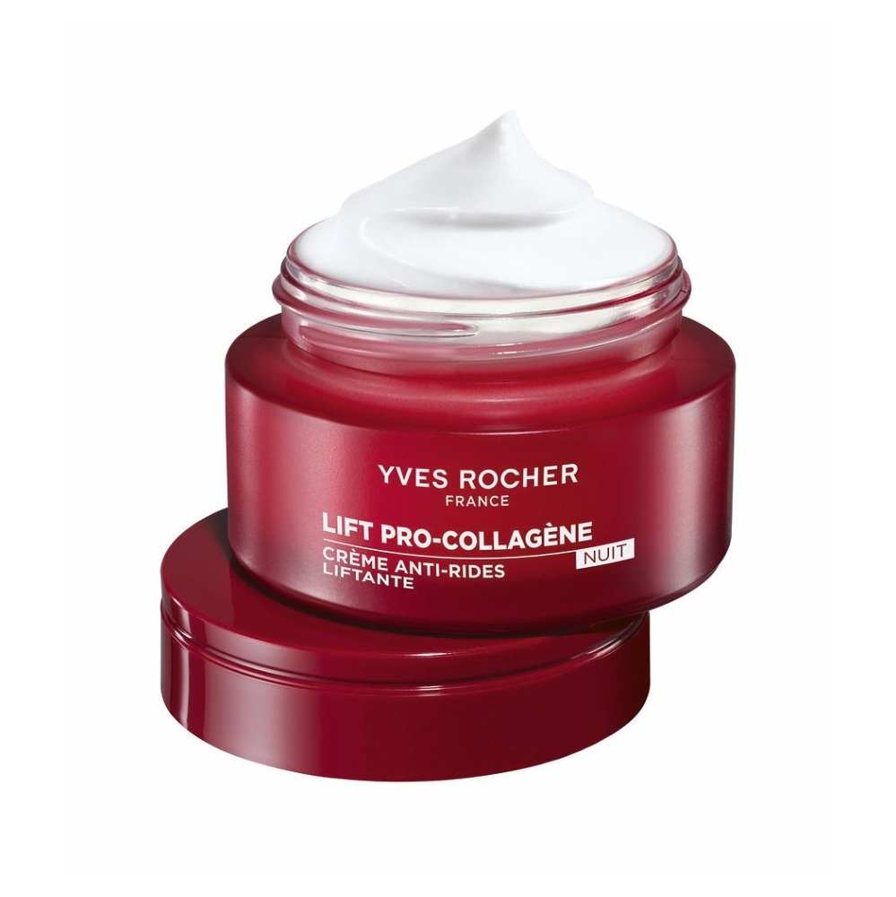 YVES ROCHER LIFT PRO-COLLAGÈNE Nočná vyhladzujúca starostlivosť proti vráskam 50 ml kúpite na Mojalekaren.sk