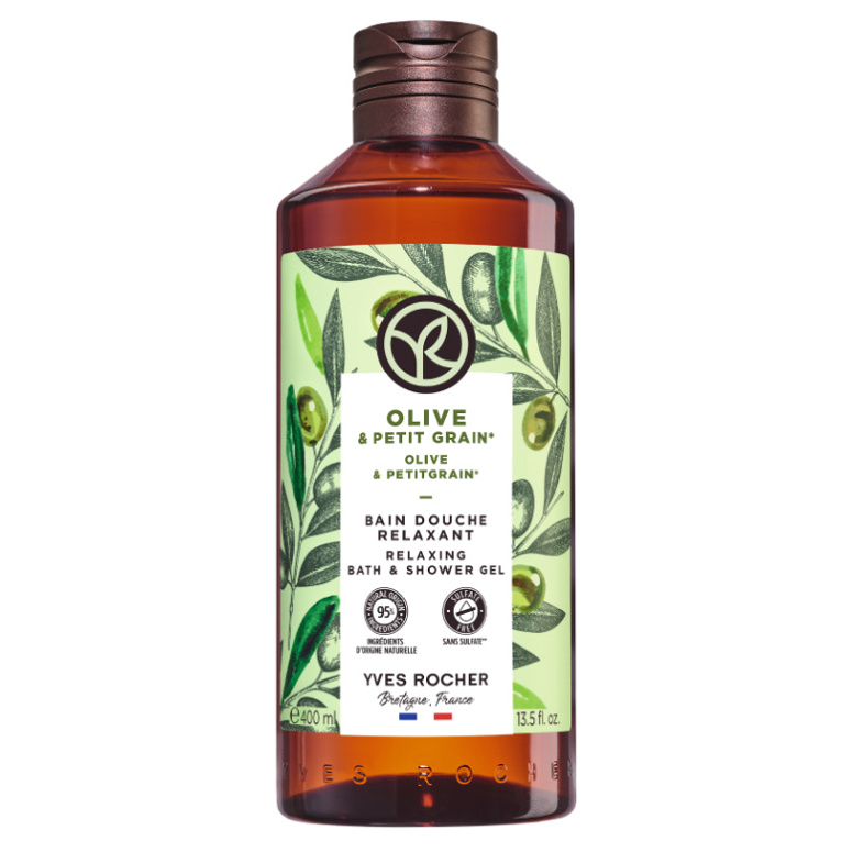 YVES ROCHER Oliva & petit grain sprchový gél 400 ml