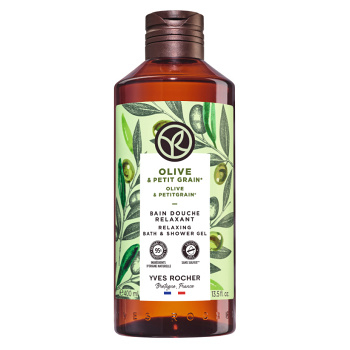 YVES ROCHER Oliva &amp; petit grain sprchový gél 400 ml