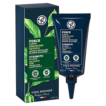 YVES ROCHER Posilňujúce sérum na vlasovú pokožku 75 ml (Prírodná vlasová regenerácia) - Prírodné