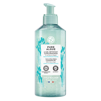 YVES ROCHER Pure Algue Svieži čistiaci gél 390 ml (Prírodné čistenie pleti) - Prírodné