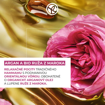 YVES ROCHER Sprchový gél Argan &amp; ruža 600 ml