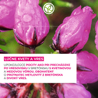 YVES ROCHER Sprchový gél Lúčne kvety &amp; vres 600 ml