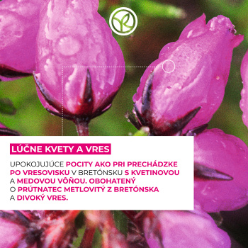 YVES ROCHER Sprchový gél Lúčne kvety &amp; vres 600 ml