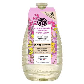 YVES ROCHER Sprchový gél Lúčne kvety &amp; vres 600 ml