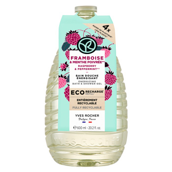YVES ROCHER Sprchový gél Malina &amp; mäta 600 ml