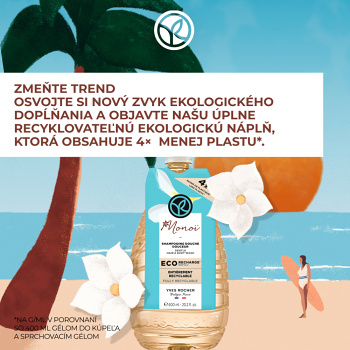 YVES ROCHER Sprchový gél na telo a vlasy Monoi 600 ml