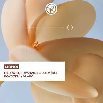 YVES ROCHER Sprchový gél na telo a vlasy Monoi 600 ml