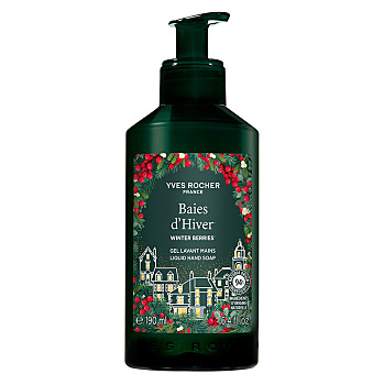 YVES ROCHER Tekuté mydlo na ruky Zimné plody 190 ml (Tekutá mydlá) - Hydratačný, Prírodné, Penivé, Zvláčňujúci