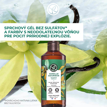 YVES ROCHER Vanilka Sprchový gél 400 ml