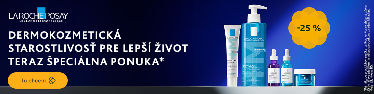 ZĽAVA 25 % na vybrané rady LA ROCHE-POSAY