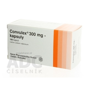 CONVULEX 300 mg kapsuly cps (blis.(Al/PVC/PVDC) 1x100 ks