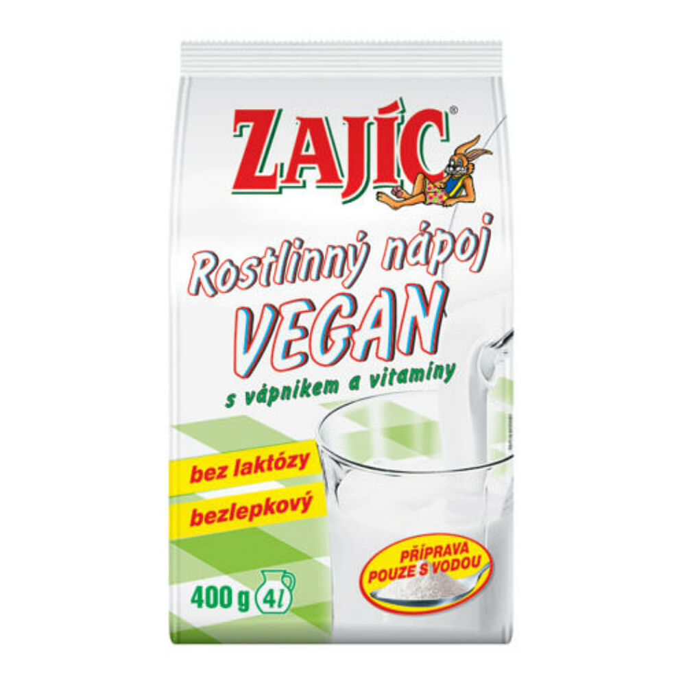 ZAJÍC Rastlinný nápoj vegan vrecko 400 g