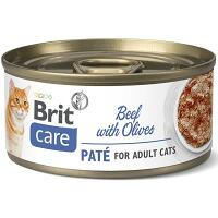 BRIT Care Beef Paté with Olives konzerva pre mačky 70 g