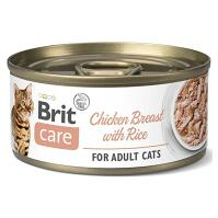 BRIT Care Chicken Breast with Rice konzerva pre mačky 70 g
