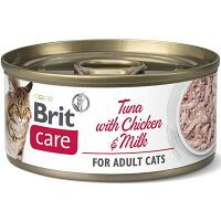 BRIT Care Tuna with Chicken and Milk konzerva pre mačky 70 g