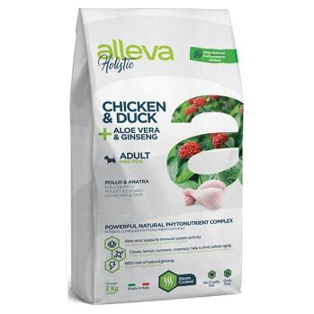 ALLEVA Holistic Adult Mini Chicken&Duck granule pre psov 2 kg (Granule pre psov)