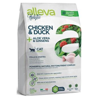 ALLEVA Holistic Adult Chicken&Duck granule pre mačky 1,5 kg