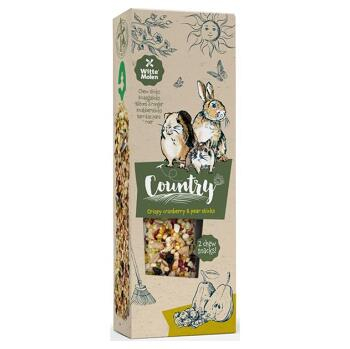 WITTE MOLEN Country Sticks tyčinky brusnice a hruška 110 g (Maškrty pre králiky)