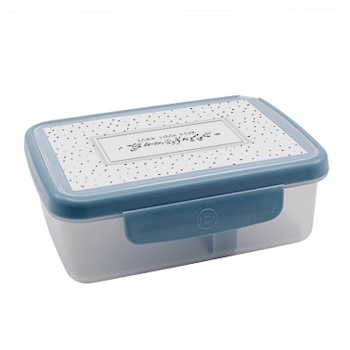 ZDRAVÉ SVÁČA Scandi 2178 box šedomodrá 900 ml (Boxy na jedlo) - Omývateľný