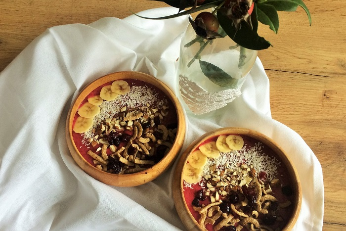 Zdravé varenie: Raňajková smoothie bowl
