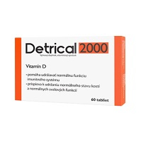 DETRICAL 2000 Vitamín D 60 tabliet