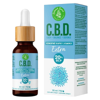 ZELENÁ ZEMĚ C.B.D. Konopné kvapky s BCP Extra 30 ml