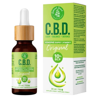 ZELENÁ ZEMĚ C.B.D. Konopné kvapky s BCP Original 30 ml
