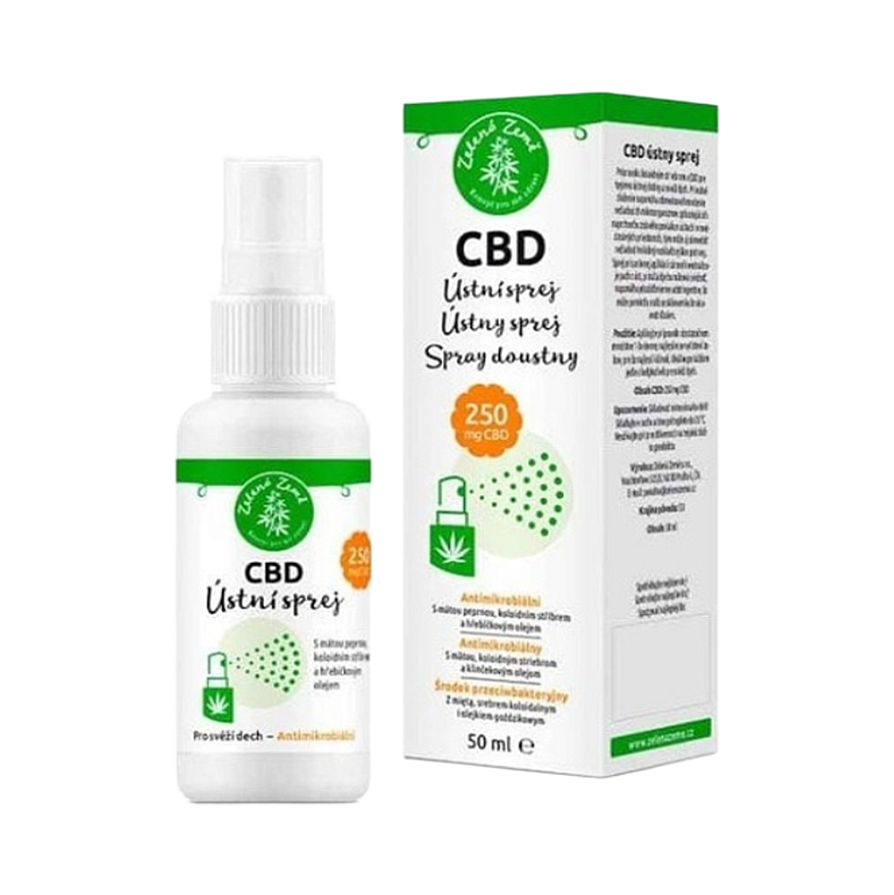 ZELENÁ ZEMĚ CBD ústny sprej 50 ml