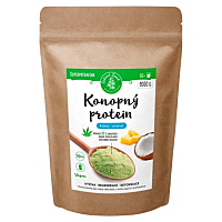 ZELENÁ ZEMĚ Konopný proteín kokos s ananásom 1000 g