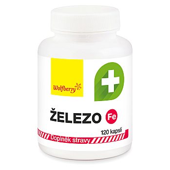 WOLFBERRY železo 120 kapsúl (Minerály a stopové prvky na imunitu) - Jednozložkové