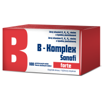 SANOFI B-komplex forte 100 dražé SANOFI B-komplex forte 100 dražé