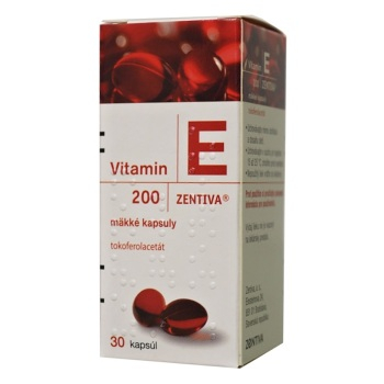 ZENTIVA Vitamín E 200 mg 30 kapsúl