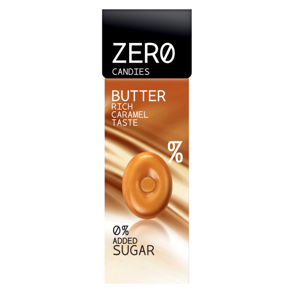E-shop ZERO CANDIES Butter candies 0% smotanové cukríky 32 g