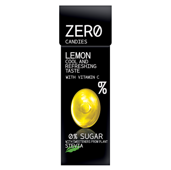 ZERO CANDIES Lemon candies 0% cukríky 32 g