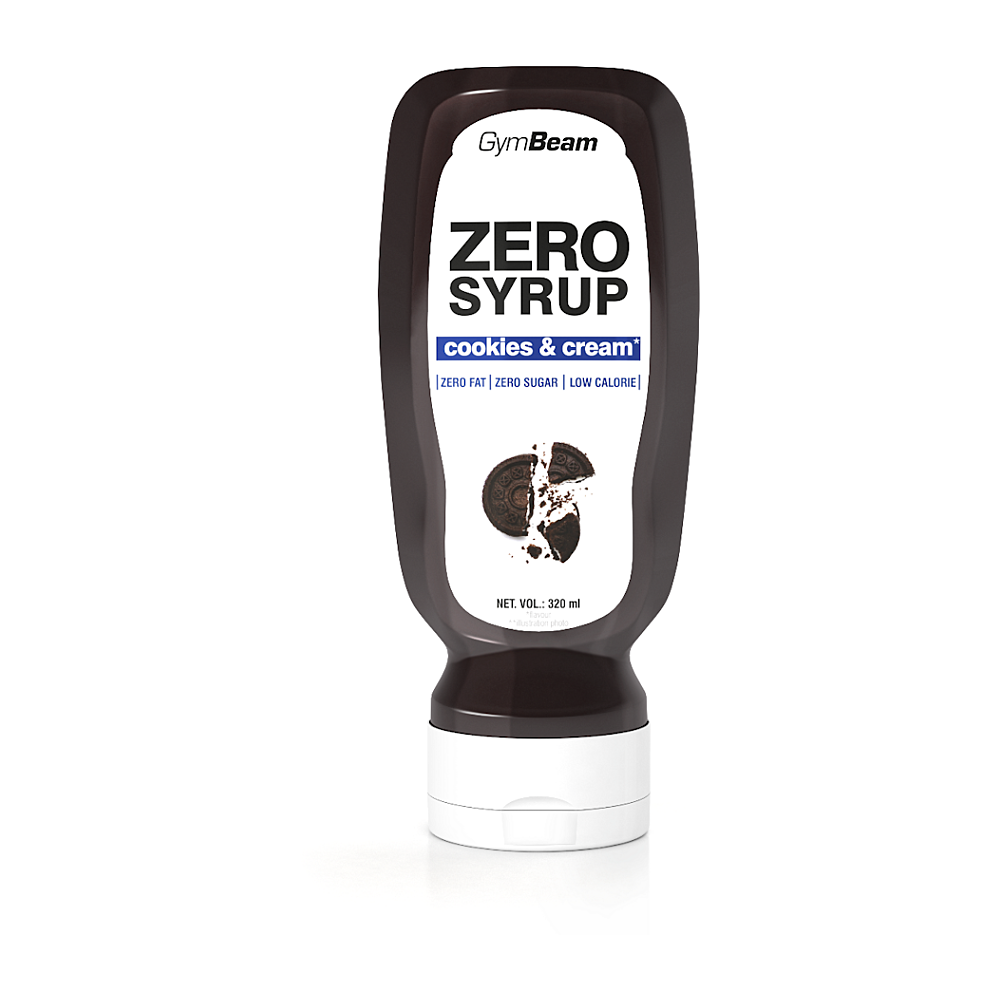 GYMBEAM Sirup zero cookies & cream 320 ml